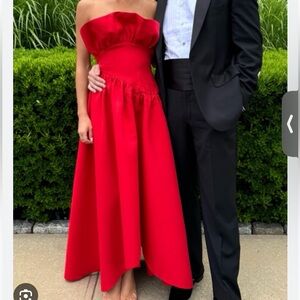 Elliatt Vibrant Red Evening Gown